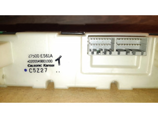 Блок управления климат-контролем 27500ES61A, A0200049B01000   Nissan X-Trail T30