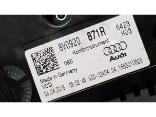 Панель приборов 8V0920871R   Audi A3 S3 8V       