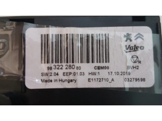 Блок управления климат-контролем 9832228080   Citroen Berlingo
