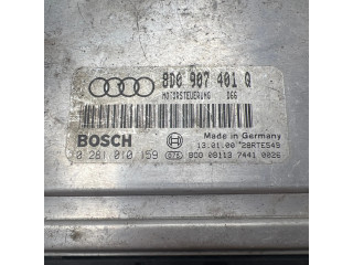 Блок управления двигателя 8D0907401Q, 28RTE549   Audi A6 S6 C5 4B