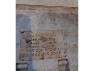 Блок управления климат-контролем 4A0820043F, 5HB00650000   Audi A6 S6 C4 4A