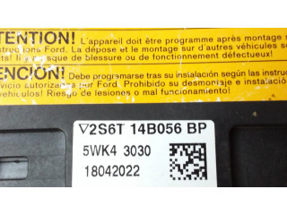 Блок подушек безопасности 2S6T14B056BP, 5WK43030   Ford Fiesta