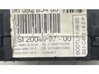 Блок комфорта 9659285480, 9659285480   Citroen C3 Pluriel   
