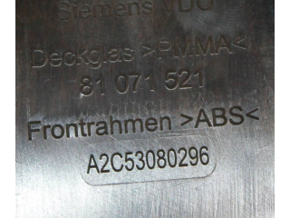 Přístrojová deska  Audi A3 S3 8P 2007 8P0920931F  
