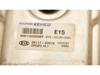 Řídící jednotka 3911703415, 9001190356kf   KIA Rio 2019