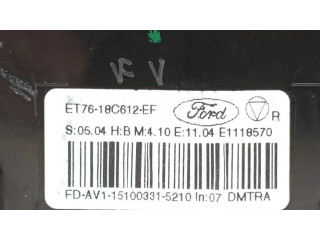 Блок управления климат-контролем ET7618C612EF   Ford Tourneo