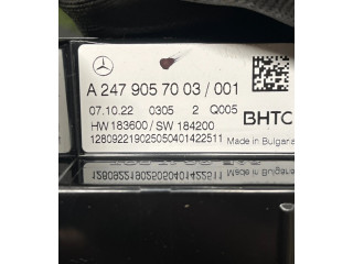 Блок управления климат-контролем A2479057003, 184200   Mercedes-Benz EQA