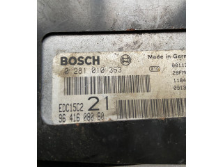 Блок управления двигателя 9641608080, EDC15C2   Peugeot 406