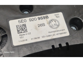 Přístrojová deska  Skoda Octavia Mk3 (5E) 2015 5E0920959B, A2C94801201  