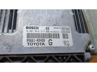 Řídící jednotka 0281012517, 896610D450   Toyota Yaris 2007