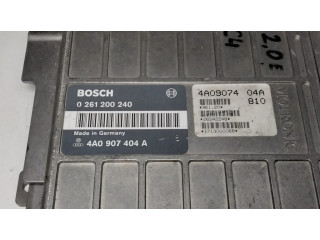 Блок управления двигателя 4A0907404A, 0261200240   Audi 100 S4 C4