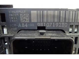 Pojistková skříňka Řídící jednotka BSM 9810719280   Peugeot 508 2014