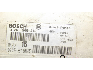 Блок управления двигателя 0261206246   Citroen Saxo