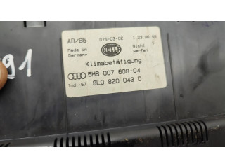 Блок управления климат-контролем 8L0820043D   Audi A3 S3 8L