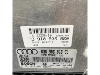 Блок управления двигателя 03G906016CL, 0281012267   Audi A6 S6 C6 4F