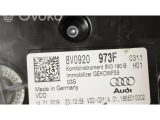 Панель приборов 8V0920973F   Audi A3 S3 8V       