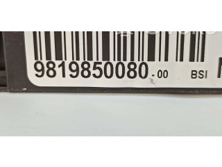 Pojistková skříňka Řídící jednotka BSM 9819850080, 1617304880   Peugeot 2008 I 2019