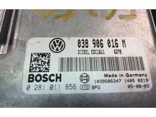 Řídící jednotka 038906016M, 0281011856   Volkswagen Transporter - Caravelle T5 2012