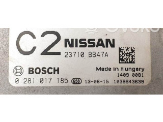Řídící jednotka 0281017185, 1039S43639   Nissan Qashqai 2007