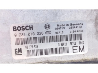 Řídící jednotka 09173934, 0281010026   Opel Frontera B 2000