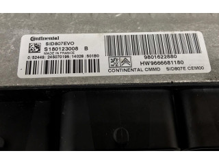 Řídící jednotka 9801622880, 9801622880   Peugeot 2008 I 2014