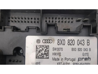 Блок управления климат-контролем 8X0820043B   Audi A1