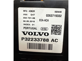 Přístrojová deska  Volvo V60 2020 P32233788AC, 0029496  