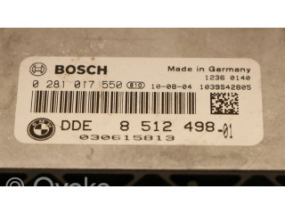 Řídící jednotka 0281017550, DDE851249801   BMW X1 E84 2010
