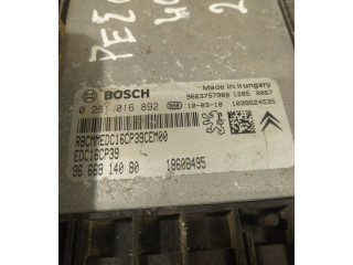 Řídící jednotka 9663757980, 9666914080   Peugeot 4007 2011