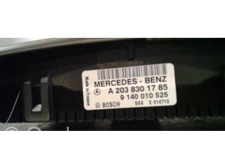 Блок управления климат-контролем 2098300385   Mercedes-Benz C W203