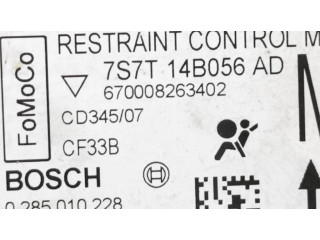 Блок подушек безопасности 7S7T14B056AD, 0285010228   Ford Mondeo MK IV