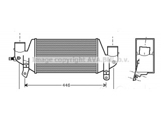 Интеркулер  1671439   Ford Focus 2.4