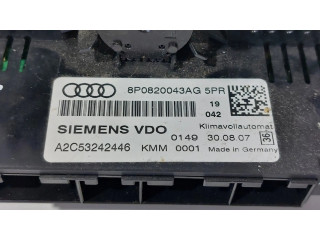 Блок управления климат-контролем 8P0820043AG   Audi A3 S3 8P