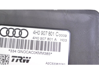 Блок управления заднего тормоза (EMF) 4H0907801C   Audi A8 S8 D4 4H