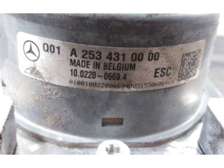 Блок АБС A2534310000, P3-A8-4-4   Mercedes-Benz  GLC X253 C253  2015 -  года