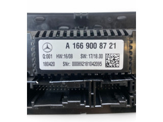 Блок управления климат-контролем A1669008721   MercedesBenz GLE (W166 - C292)