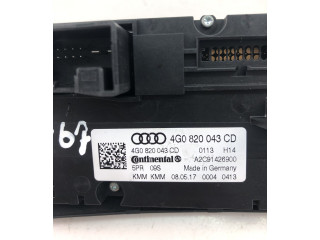 Блок управления климат-контролем 4G0820043CD   Audi A6 S6 C7 4G
