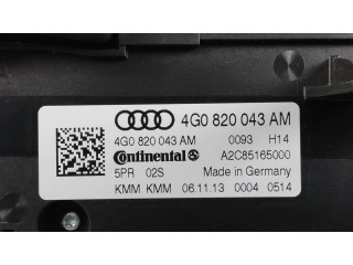 Блок управления климат-контролем 4G0820043AM, A2C85165000   Audi A6 S6 C7 4G