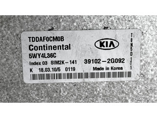 Блок управления двигателя 5WY4L36C, 391022G092   KIA Forte