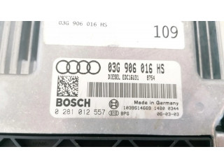 Блок управления двигателя 0281012557   Audi A6 S6 C6 4F