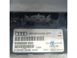 Блок управления климат-контролем 8P0820043M   Audi A3 S3 8P