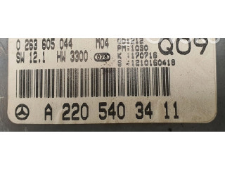 Přístrojová deska  Mercedes-Benz S W220 2000 A2205403411  