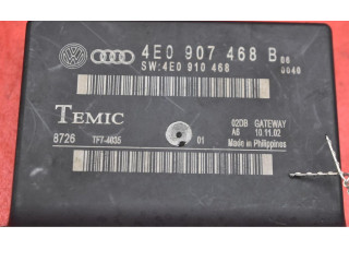 Блок управления двигателем ECU 4E0907468B, 4E0907468B   Audi A8 S8 D3 4E