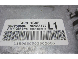 Блок управления двигателем Блок управления 96983177   Chevrolet Astra