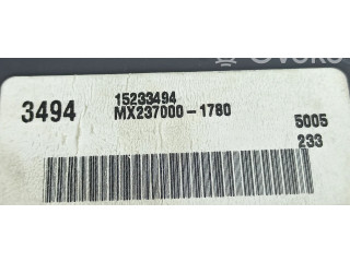 Блок управления климат-контролем 15233494, MX2370001780   Cadillac SRX