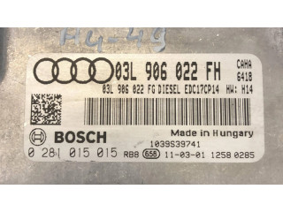 Блок управления двигателя 03L906022FH, 0281015015   Audi A6 Allroad C6