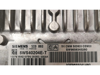 Řídící jednotka 5WS40204ET, SW9658345280   Peugeot 407 2007