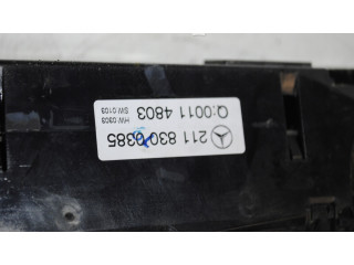 Блок управления климат-контролем 2118300385   Mercedes-Benz E W211