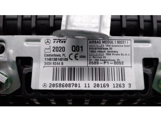 Подушка безопасности пассажира 2058608701, 1146138140106   Mercedes-Benz C W204
