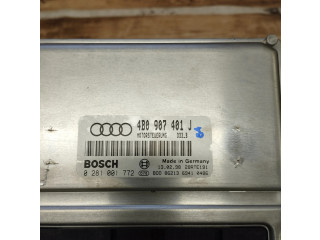 Блок управления двигателя 4B0907401J, 4B0907401   Audi A6 S6 C5 4B